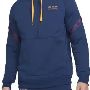 Hanorac Nike Barcelona Half-Zip Fleece Hoody (PSH-DH7834-492) Pentru Fani