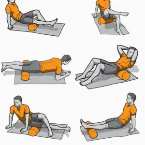 Rolă Yakimasport Neagră Cu Formă (PSH-100212) Echipamente fitness