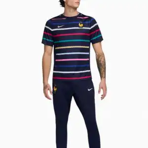 Tricou Nike France 2024 Pre-Match (PSH-FV6940-415-P) EURO 2024, Pentru Fani