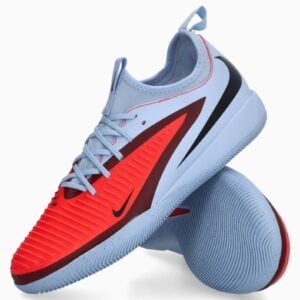 Ghete de fotbal Nike Phantom 6 Low Academy IC Junior (PSH-HQ2035-400-P) Ghete fotbal sală (Futsal), Ghete Semi-amatori, Nike Phantom, Nike Scary Good