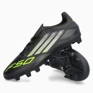 adidas F50 Club FG/MG (PSH-JI0047-P) adidas Electric Stealth, Adidas F50, Ghete Amatori, Ghete pentru iarbă