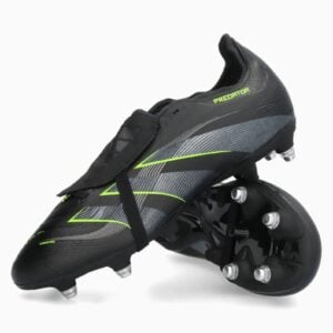adidas Predator League FT SG (PSH-JR7121-P) adidas Electric Stealth, Adidas Predator, Ghete pentru iarbă, Ghete Semi-amatori
