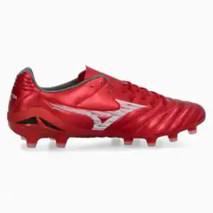 Ghete de fotbal Mizuno Monarcida Neo III 40th Pro (PSH-P1GA252260-P) Ghete Elite / Profesionale, Ghete fotbal sintetic, Ghete pentru iarbă, Mizuno Ruby Red