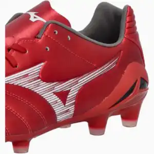 Ghete de fotbal Mizuno Monarcida Neo III 40th Pro (PSH-P1GA252260-P) Ghete Elite / Profesionale, Ghete fotbal sintetic, Ghete pentru iarbă, Mizuno Ruby Red