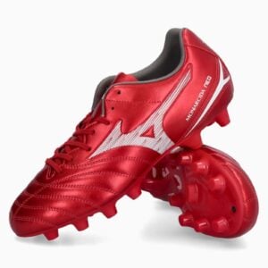 Ghete de fotbal Mizuno Monarcida Neo III Select 40th (PSH-P1GA252560-P) Ghete fotbal sintetic, Ghete pentru iarbă, Ghete Semi-amatori, Mizuno Ruby Red