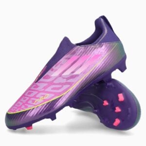 Ghete de fotbal adidas F50 League Lamine Yamal LL FG/MG Junior