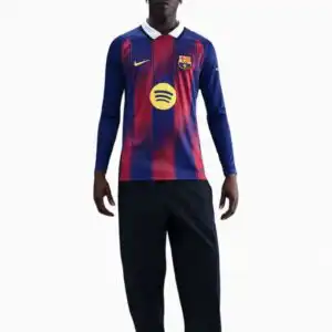 Tricou cu maneci lungi Nike FC Barcelona 25/26 Home Stadium (PSH-HJ4611-456-P) Tricouri