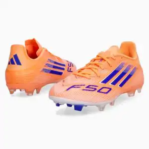 Ghete de fotbal adidas F50 League FG/MG (PSH-JI0004-P) adidas Coral Blaze, Adidas F50, Ghete fotbal sintetic, Ghete pentru iarbă, Ghete Semi-amatori