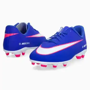 Ghete de fotbal Nike Mercurial Vapor 16 Club FG/MG Junior (PSH-FQ8286-446-P) Ghete Amatori, Ghete fotbal sintetic, Ghete pentru iarbă, Nike Attack Pack, Nike Mercurial