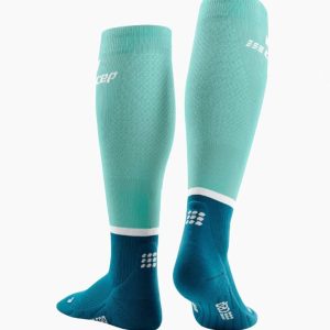 Șosete de compresie CEP The Run Tall Socks 4.0 (PSH-WP304PINK/BLACK-P) Șosete de fotbal