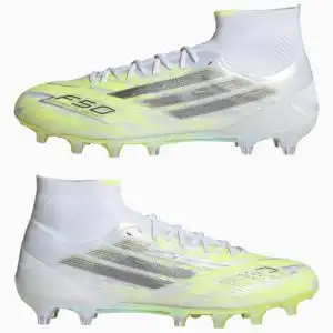 Ghete de fotbal adidas F50 Elite Mid FG/AG pentru femei (PSH-JR6474-P) adidas Born For Goals, Adidas F50, Ghete Elite / Profesionale, Ghete pentru iarbă