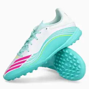 Ghete de fotbal adidas F50 League Messi TF (PSH-JQ0937-P) Adidas F50, adidas F50 Messi Aurora Radiante, Ghete fotbal sintetic, Ghete Semi-amatori