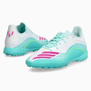 Ghete de fotbal adidas F50 League Messi TF (PSH-JQ0937-P) Adidas F50, adidas F50 Messi Aurora Radiante, Ghete fotbal sintetic, Ghete Semi-amatori