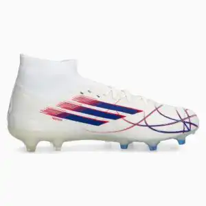 Ghete de fotbal adidas F50 Pro Mid FG/AG pentru femei (PSH-JR8954-P) adidas Born For Goals, Adidas F50, adidas Icon Takeover, Ghete Elite / Profesionale, Ghete fotbal sintetic, Ghete pentru iarbă