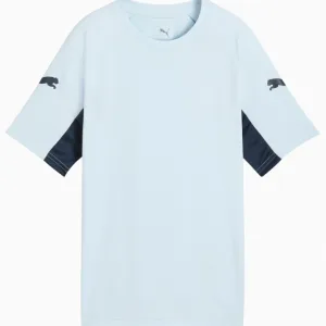 Tricou Puma individualLIGA Junior - Albastru Deschis (PSH-660582-P) Tricouri de fotbal