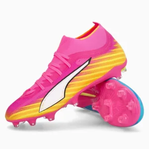 Ghete de fotbal Ultra 6 Match+ FG/AG pentru femei - Roz (PSH-108703-P) Ghete Amatori, Ghete pentru iarbă, Puma Showtime