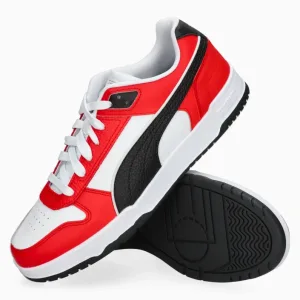 Sneakers Puma RBD Game Low - Alb, Roșu (PSH-386373-P) Adidași lifestyle