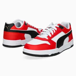 Sneakers Puma RBD Game Low - Alb, Roșu (PSH-386373-P) Adidași lifestyle