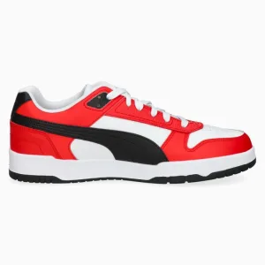 Sneakers Puma RBD Game Low - Alb, Roșu (PSH-386373-P) Adidași lifestyle