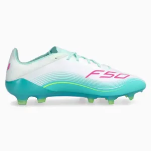 Ghete de fotbal adidas F50 Elite FG (PS-JR6450-P) adidas Born For Goals, Adidas F50, adidas F50 Messi Aurora Radiante, adidas Ice Cold Precision, Ghete Elite / Profesionale, Ghete pentru iarbă