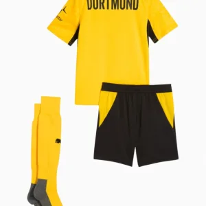 Set Puma Borussia Dortmund 26/27 Home Little Kids Junior - Negru, Galben (PSH-784093 01-P) Tricouri