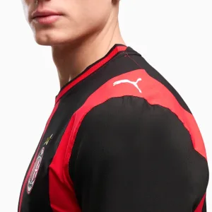 Tricou cu maneci lungi Puma AC Milan 26/27 Home Authentic - Negru, Roșu (PSH-785486 01-P) Tricouri