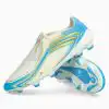Ghete de fotbal adidas F50 League Messi FG - Alb, Albastru Deschis (PSH-IH1902-P) adidas El Ultimo Tango, Adidas F50, Ghete pentru iarbă, Ghete Semi-amatori