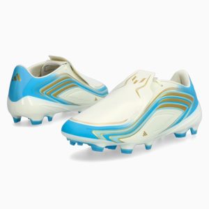 Ghete de fotbal adidas F50 League Messi FG - Alb, Albastru Deschis (PSH-IH1902-P) adidas El Ultimo Tango, Adidas F50, Ghete pentru iarbă, Ghete Semi-amatori