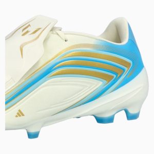 Ghete de fotbal adidas F50 League Messi FG - Alb, Albastru Deschis (PSH-IH1902-P) adidas El Ultimo Tango, Adidas F50, Ghete pentru iarbă, Ghete Semi-amatori