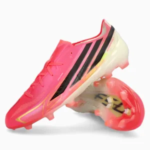 Ghete de fotbal adidas F50 Elite Hyperfast FG Junior - Roz (PSH-IH4451-P) Adidas F50, adidas Road to Glory WC 26, Ghete Elite / Profesionale, Ghete pentru iarbă