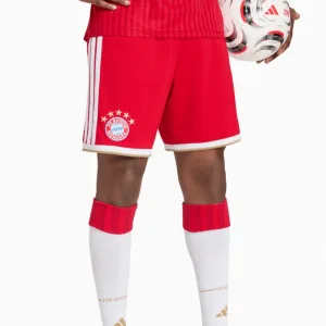 Pantaloni scurți adidas FC Bayern 26/27 Home - Roșu (PSH-JZ3060-P) Pantaloni / Pantaloni scurți