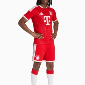 Pantaloni scurți adidas FC Bayern 26/27 Home - Roșu (PSH-JZ3060-P) Pantaloni / Pantaloni scurți