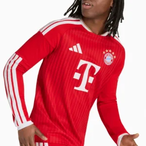 Tricou cu maneci lungi adidas FC Bayern 26/27 Home Replica - Roșu (PSH-JZ3102-P) Tricouri