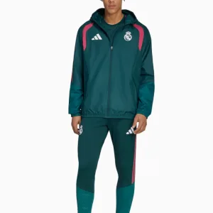 Geacă adidas Real Madrid 26/27 Competition - Verde (PSH-KB6385-P) Jachete