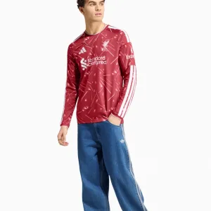 Tricou cu maneci lungi adidas Liverpool FC 26/27 Home Replica - Roșu (PSH-KB8268-P) Tricouri