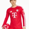Tricou cu maneci lungi adidas FC Bayern 26/27 Home Authentic - Roșu (PSH-KE8584-P) Tricouri