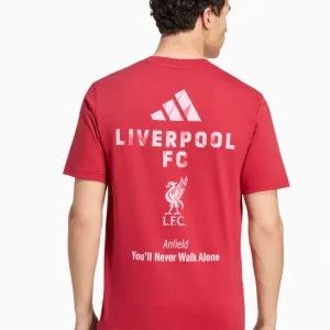 Tricou adidas Liverpool FC 26/27 Stadium Graphic Tee - Roșu (PSH-KG2935-P) Tricouri