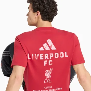 Tricou adidas Liverpool FC 26/27 Stadium Graphic Tee - Roșu (PSH-KG2935-P) Tricouri