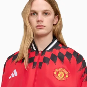 Bluză adidas Manchester United 26/27 Stadium Track - Roșu (PSH-KH4802-P) Hanorace