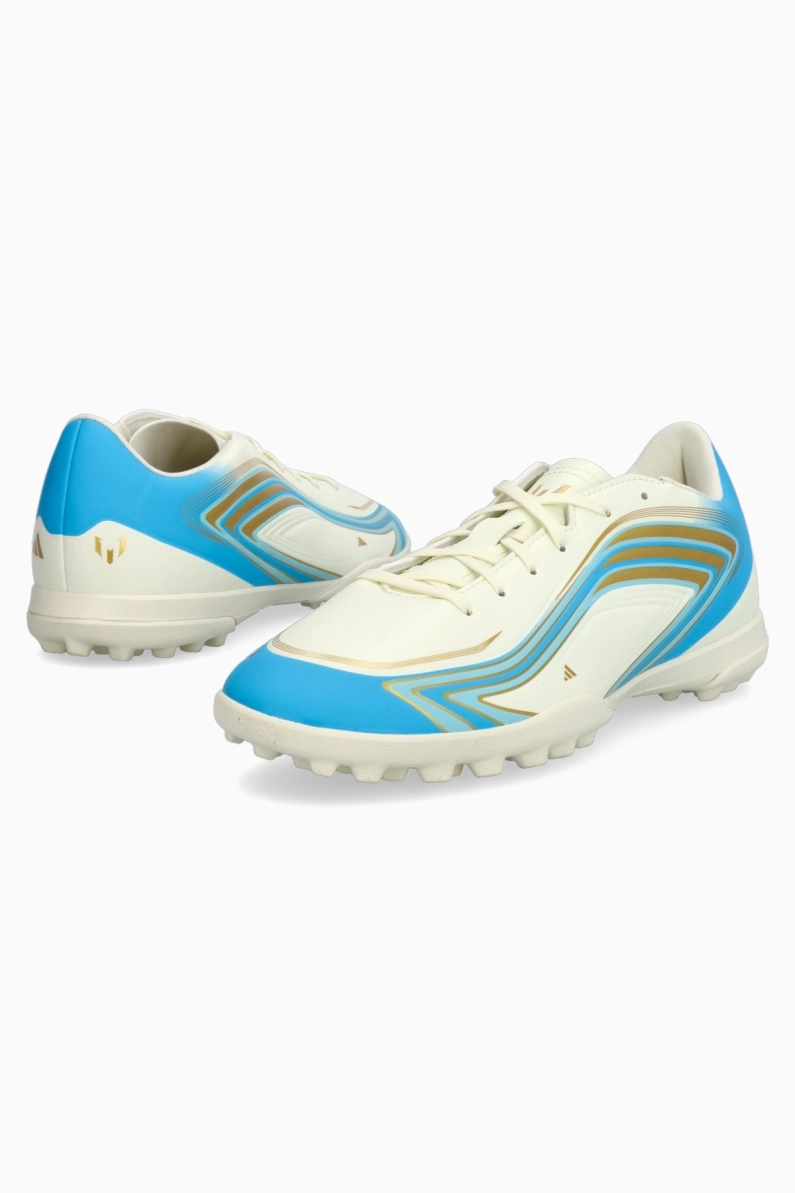 Ghete de fotbal adidas F50 Club Messi TF – Alb, Albastru Deschis (PSH-KK1377-P) adidas El Ultimo Tango, Adidas F50, Ghete Amatori, Ghete fotbal sintetic Ghete de fotbal adidas F50 Club Messi TF - Alb, Albastru Deschis (PSH-KK1377-P) adidas El Ultimo Tango, Adidas F50, Ghete Amatori, Ghete fotbal sintetic
