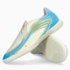 Ghete de fotbal adidas F50 League Messi LL IN Junior - Alb, Albastru Deschis (PSH-KK1383-P) adidas El Ultimo Tango, Adidas F50, Ghete fotbal sală (Futsal), Ghete Semi-amatori