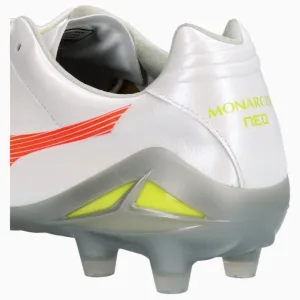 Ghete de fotbal Mizuno Monarcida Neo III Elite FG - Argint (PSH-P1GA262054-P) Ghete Elite / Profesionale, Ghete pentru iarbă, Mizuno Prism Pack
