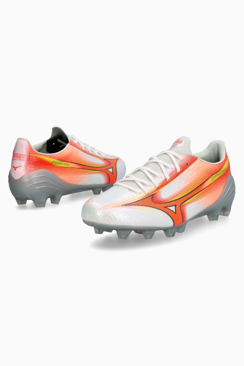 Ghete de fotbal Mizuno Alpha III Japan FG – Portocale, Argint (PSH-P1GA266054-P) Ghete Elite / Profesionale, Ghete pentru iarbă, Mizuno Prism Pack Ghete de fotbal Mizuno Alpha III Japan FG - Portocale, Argint (PSH-P1GA266054-P) Ghete Elite / Profesionale, Ghete pentru iarbă, Mizuno Prism Pack