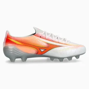Ghete de fotbal Mizuno Alpha III Japan FG - Portocale, Argint (PSH-P1GA266054-P) Ghete Elite / Profesionale, Ghete pentru iarbă, Mizuno Prism Pack