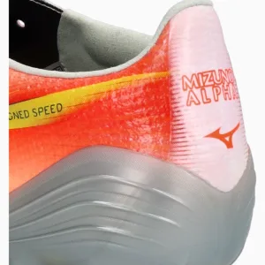 Ghete de fotbal Mizuno Alpha III Japan FG - Portocale, Argint (PSH-P1GA266054-P) Ghete Elite / Profesionale, Ghete pentru iarbă, Mizuno Prism Pack