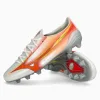 Ghete de fotbal Mizuno Alpha III Elite FG - Portocale, Argint