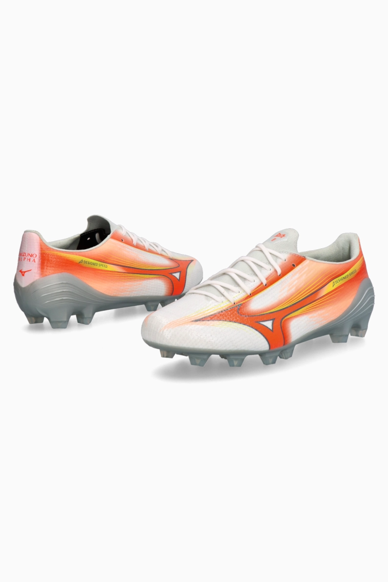 Ghete de fotbal Mizuno Alpha III Pro FG – Portocale, Argint (PSH-P1GA266454-P) Ghete Elite / Profesionale, Ghete pentru iarbă, Mizuno Prism Pack Ghete de fotbal Mizuno Alpha III Pro FG - Portocale, Argint (PSH-P1GA266454-P) Ghete Elite / Profesionale, Ghete pentru iarbă, Mizuno Prism Pack