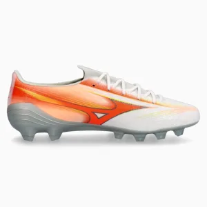 Ghete de fotbal Mizuno Alpha III Pro FG - Portocale, Argint (PSH-P1GA266454-P) Ghete Elite / Profesionale, Ghete pentru iarbă, Mizuno Prism Pack