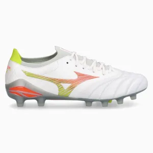 Ghete de fotbal Mizuno Morelia Neo V Beta Japan FG - Argint (PSH-P1GA269054-P) Ghete Elite / Profesionale, Ghete pentru iarbă, Mizuno Prism Pack