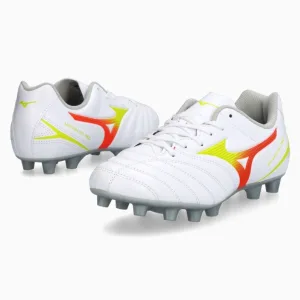 Ghete de fotbal Mizuno Monarcida Neo III Select Junior - Alb (PSH-P1GB262554-P) Ghete Amatori, Ghete pentru iarbă, Mizuno Prism Pack